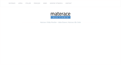 Desktop Screenshot of materace-wroclaw.pl